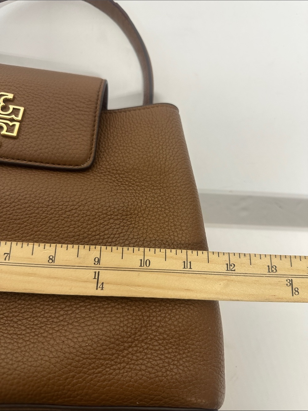 Tory Burch Britten  Leather Top-Handle Satchel-Crossbody Bag - Picture 6 of 16